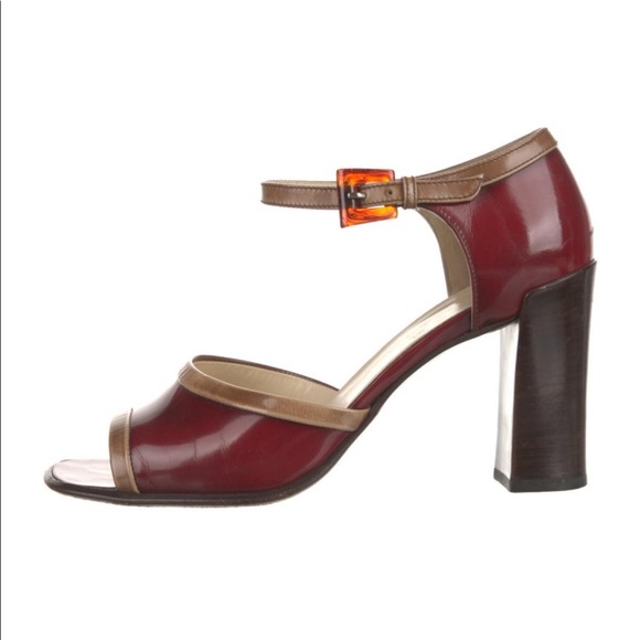 Prada Shoes - VINTAGE 90’s DREAM PRADA PUMPS WITH MARY JANE STRAP. 9.5